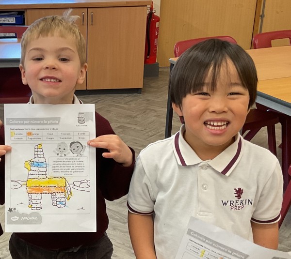 Reception and Year 3 Students Embrace Spanish Learning