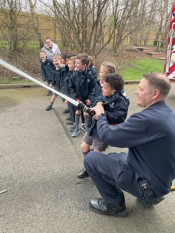 The Fire Service Visit Year 1