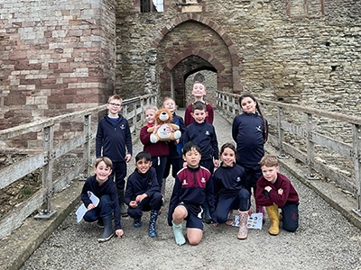 Year 2 Step Back in Time at Ludlow Castle
