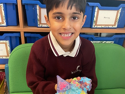 Year 2 Flower Sculptures