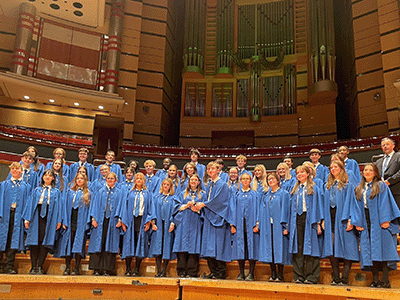 Wrekin Chapel Choir Wins National Recognition at Symphony Hall