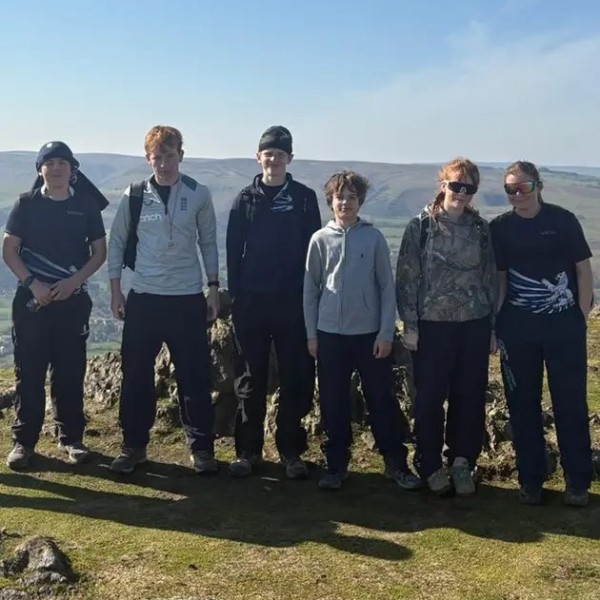 Third Form Complete Bronze DofE Training Walk in Shropshire Hills