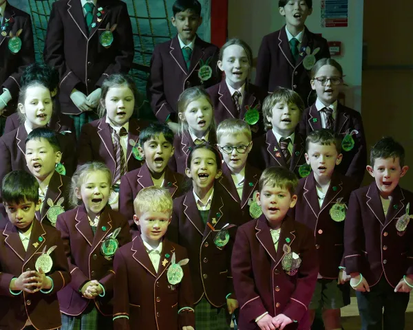 Wenlock Rabbits Triumph in House Singing