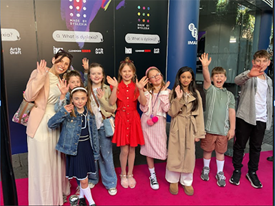 Walking the Pink Carpet!