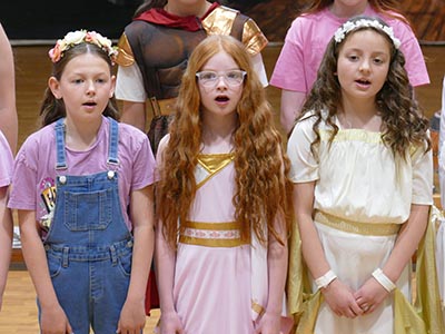 5P Class Assembly: A Journey Through Greek Mythology