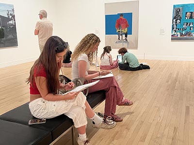 Art Students Inspired by Tate Gallery Visit