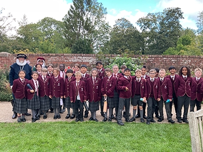 Year 5 Step Back in Time at Harvington Hall