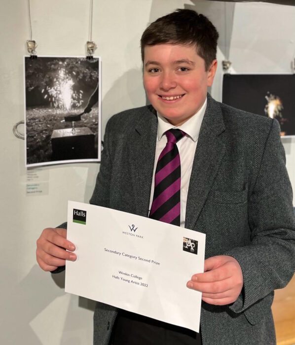 Nathanial Wins Second Prize!