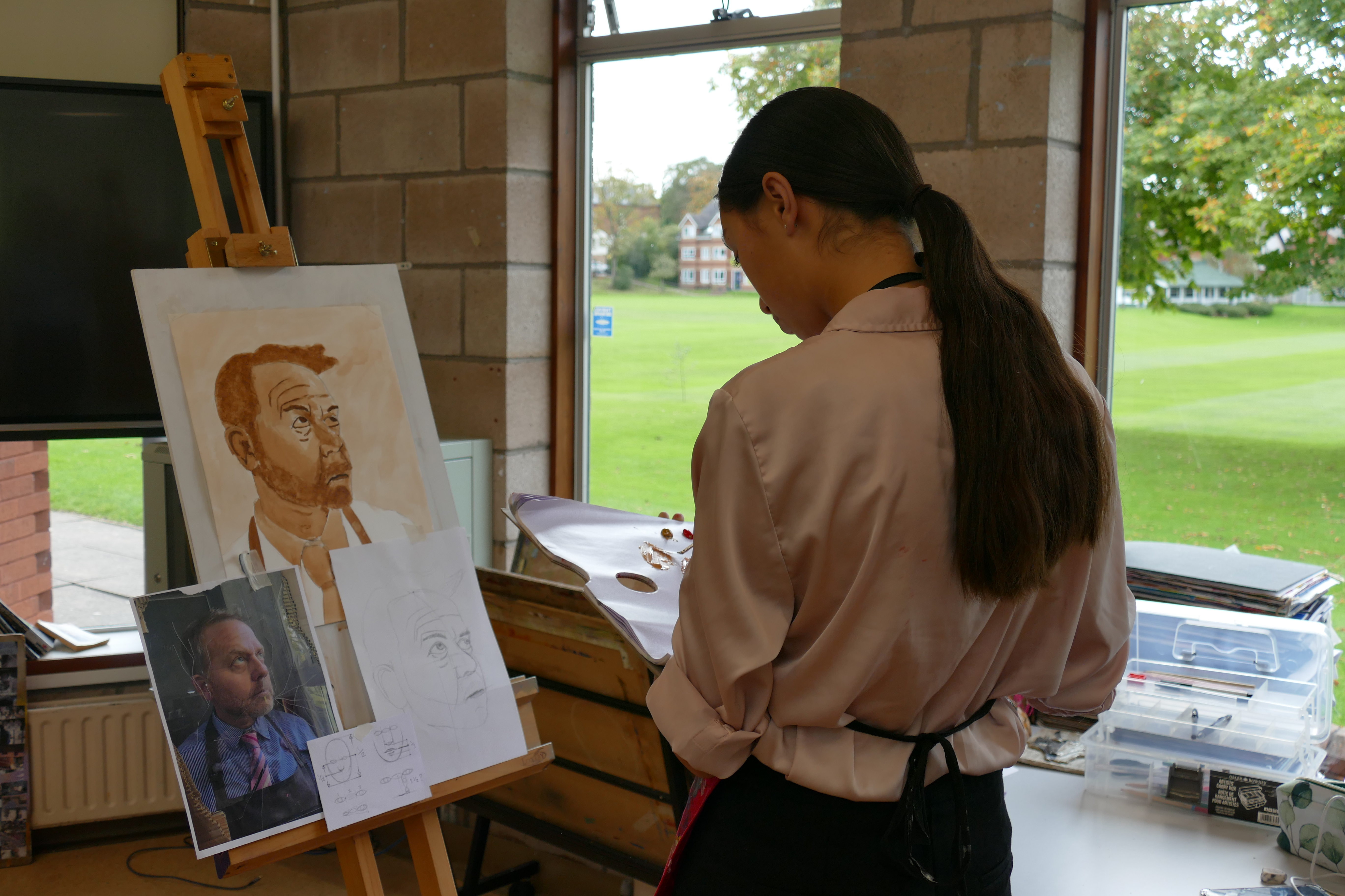 Art workshop with Robert Guy