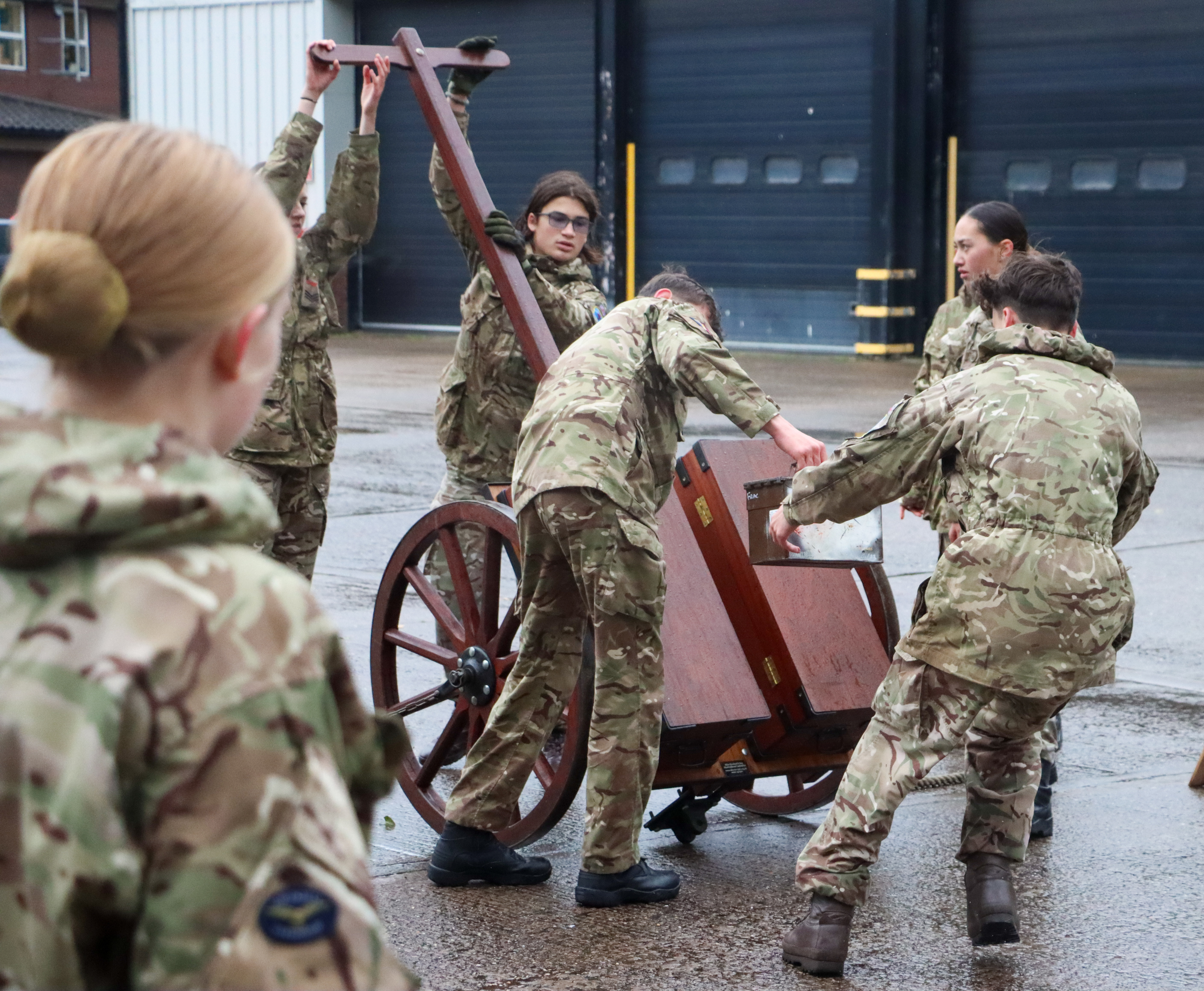CCF Take Part in Royal Visit