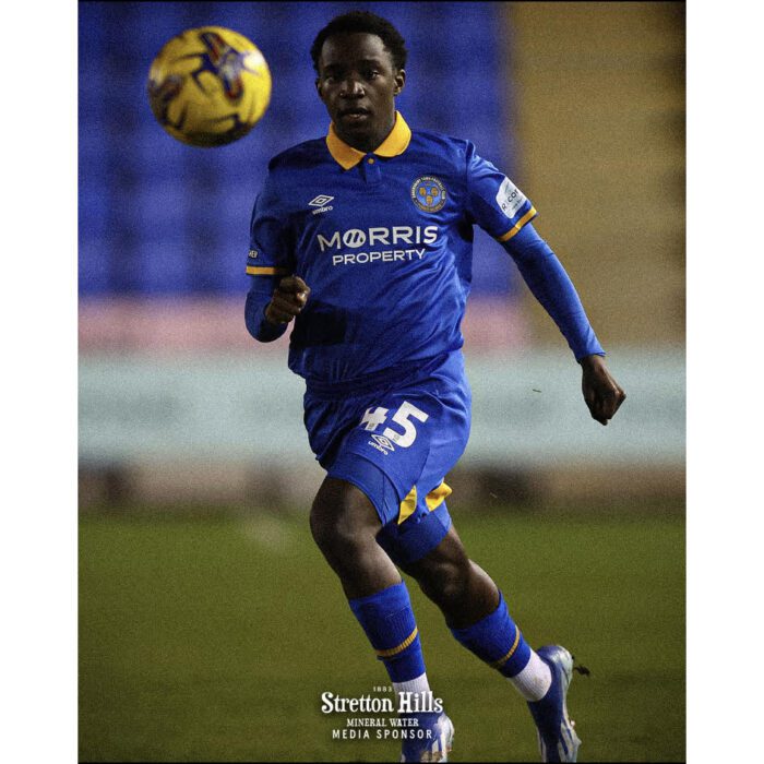 Simba plays for Shrewsbury Town FC