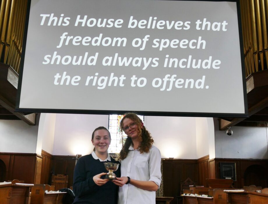 Junior House Debating Final