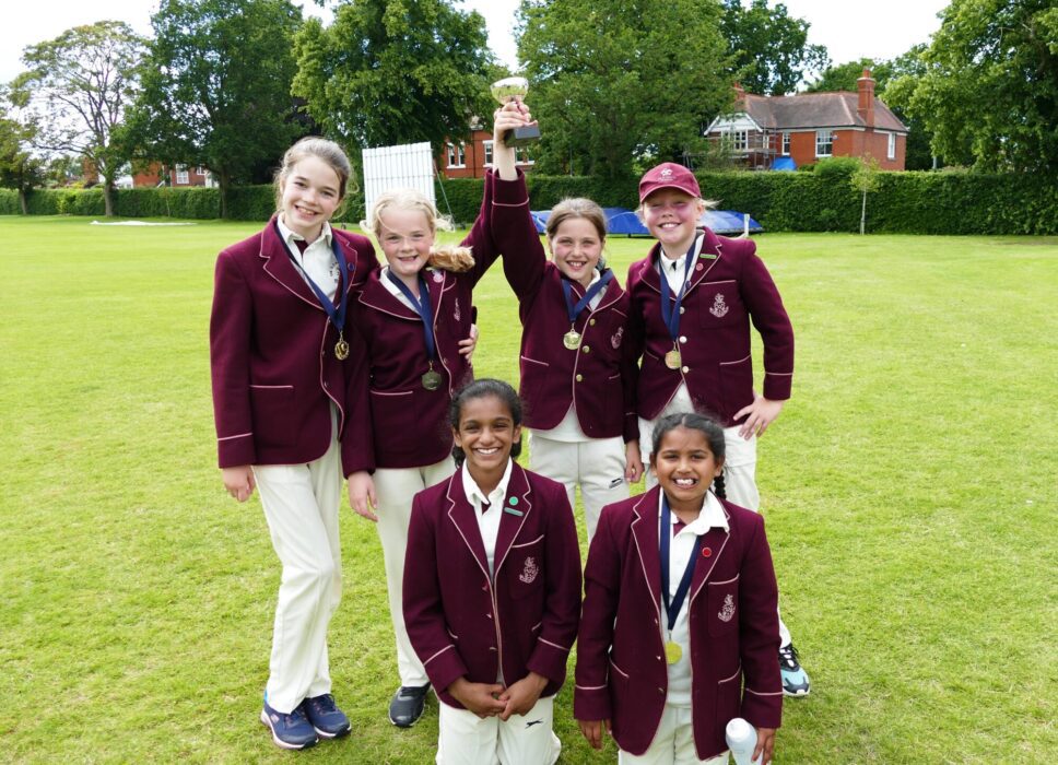Under 11 Girls Win Wrekin Cricket Festival!
