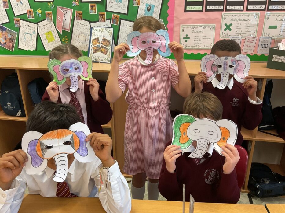Year 3 Elephant Masks