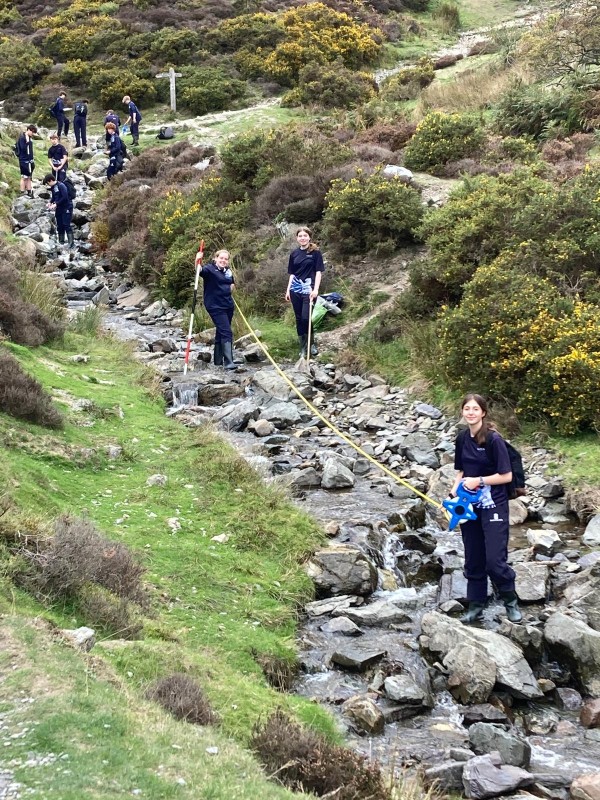 Geographers explore Shropshire Hills