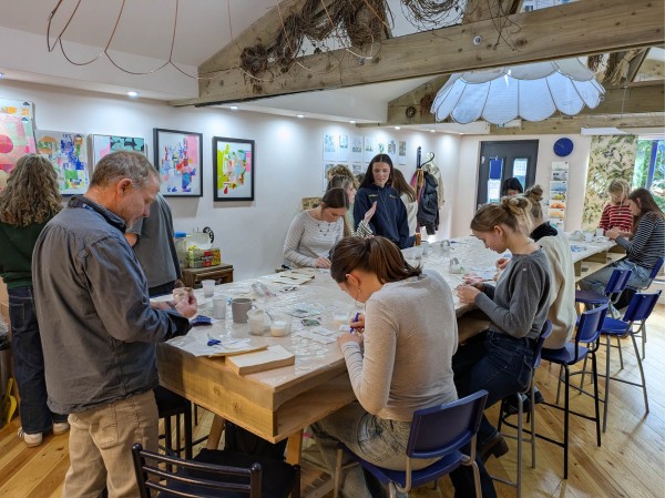 Sixth Form Textiles Workshop with Jennifer Collier