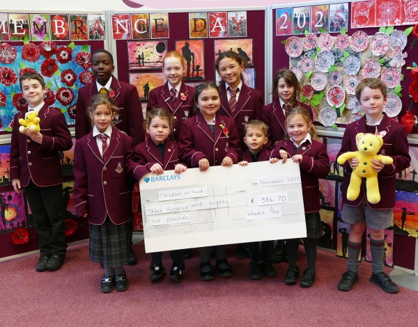 Wrekin Prep Raises £386.70 for Children in Need