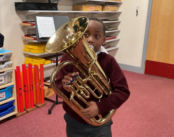 Year 3 and 4 Discover the Joy of Brass Instruments