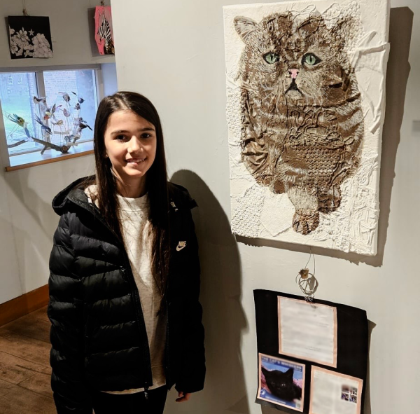 First Form Pupil Jasmine Wins Halls Young Artist Competition