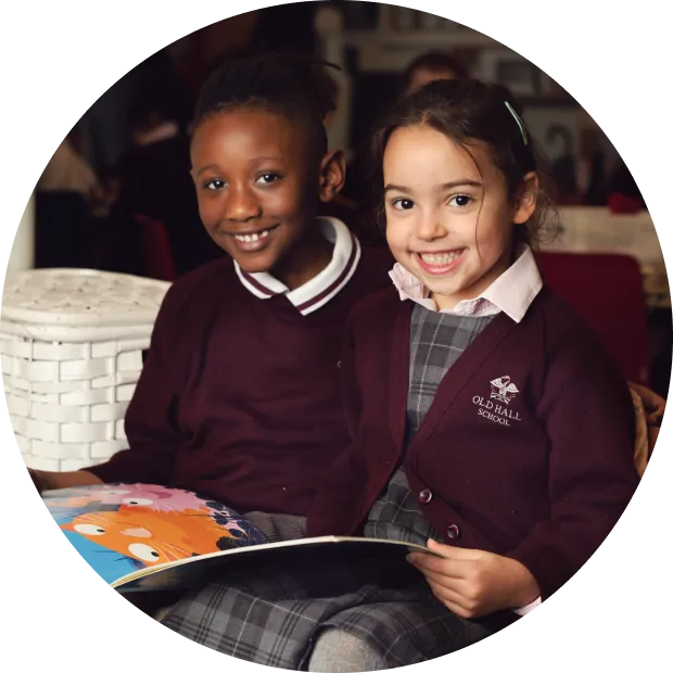 two young readers