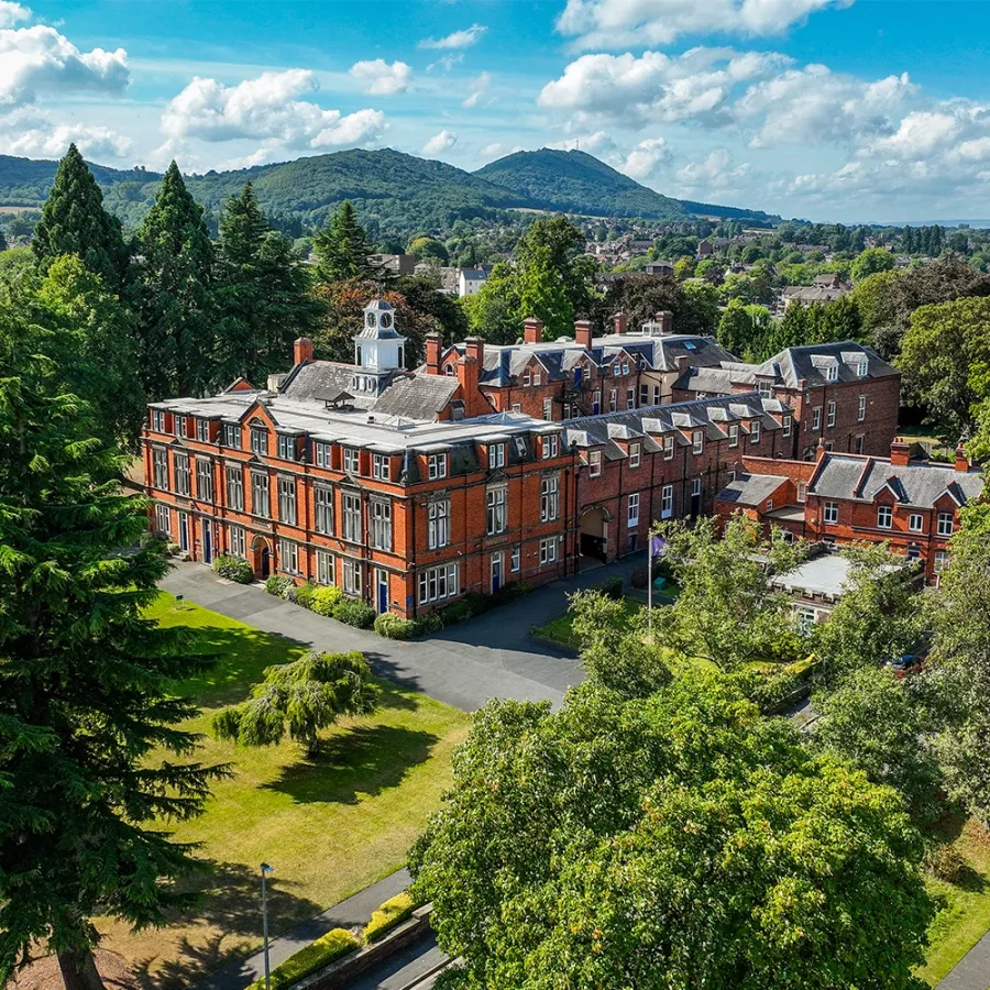 Our school and the wrekin