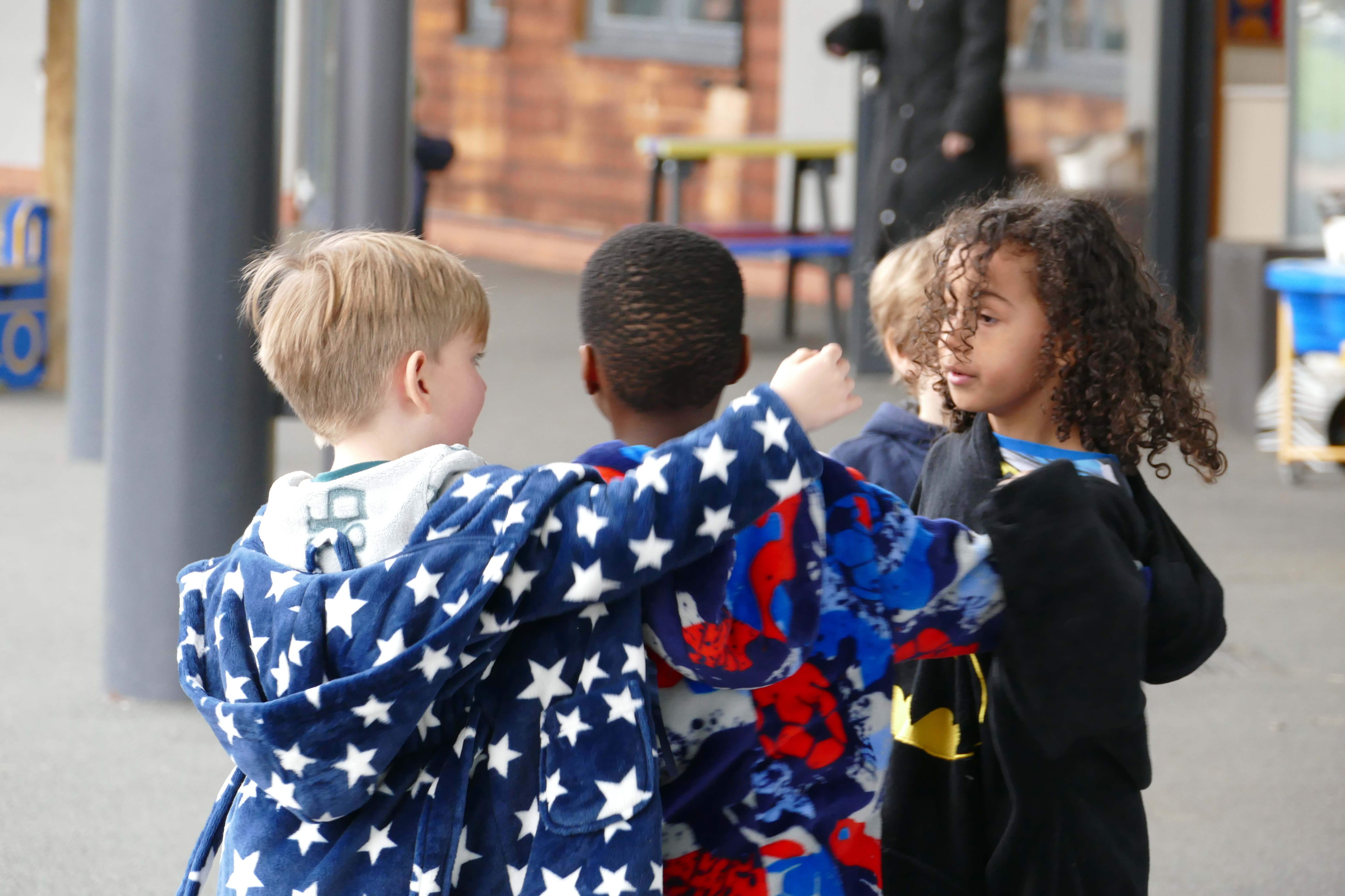 Prep School Pupils In World Book Day Outfits